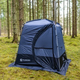 Bastutält - Komplett paket tält & kamin